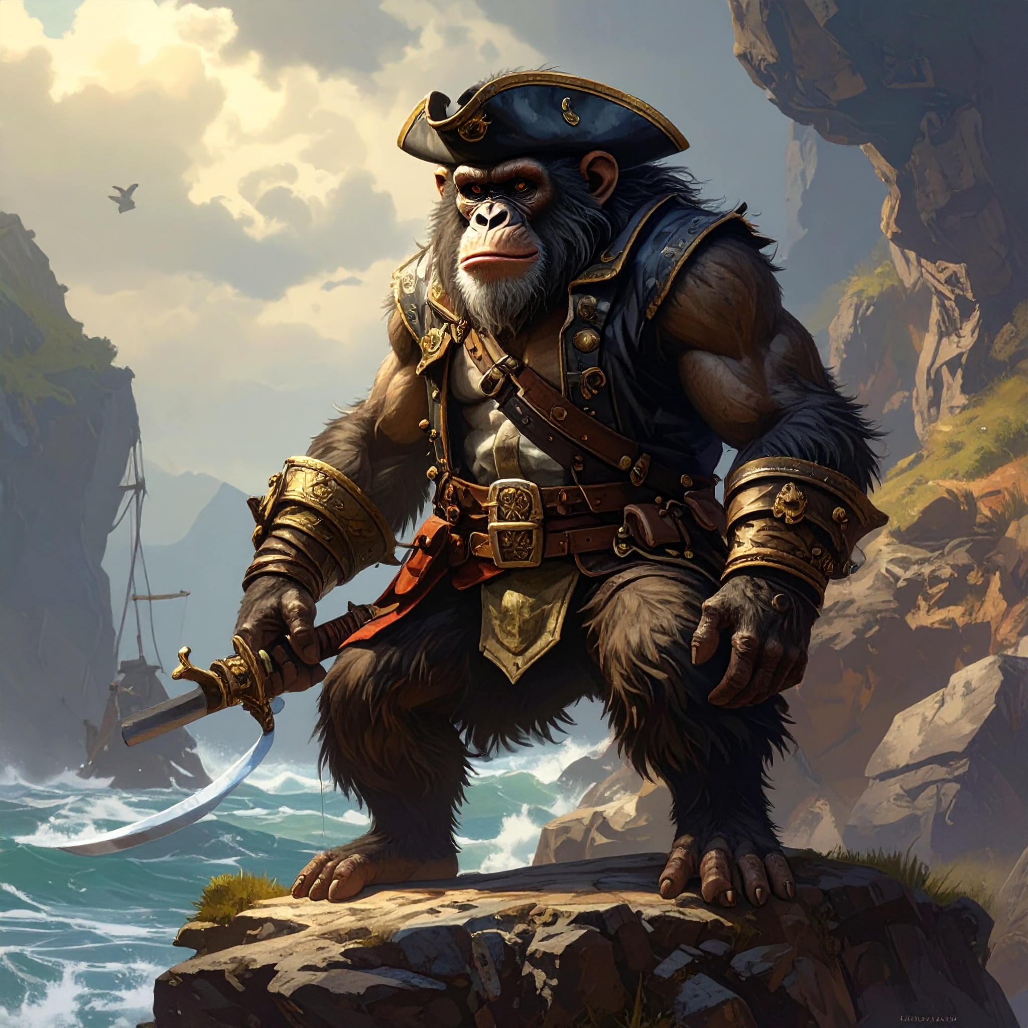 Ape pirate number 1 picture
